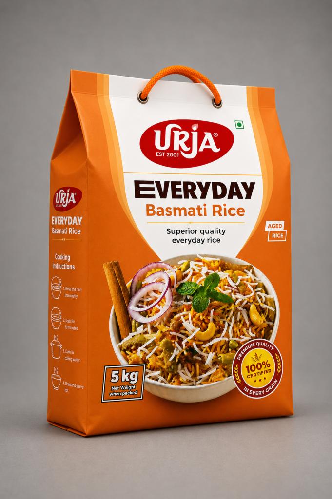 Urja Basmati Everyday Rice Pasta, Noodles & Grains