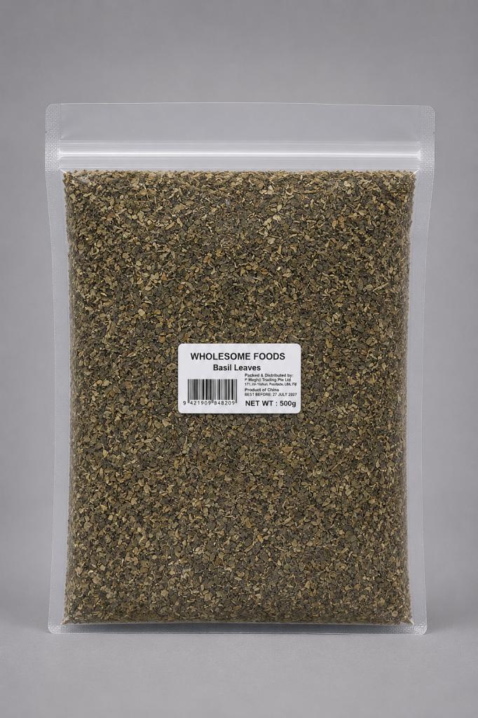 Wholesome Foods Basil Leaves Herbs, Spices & Stock