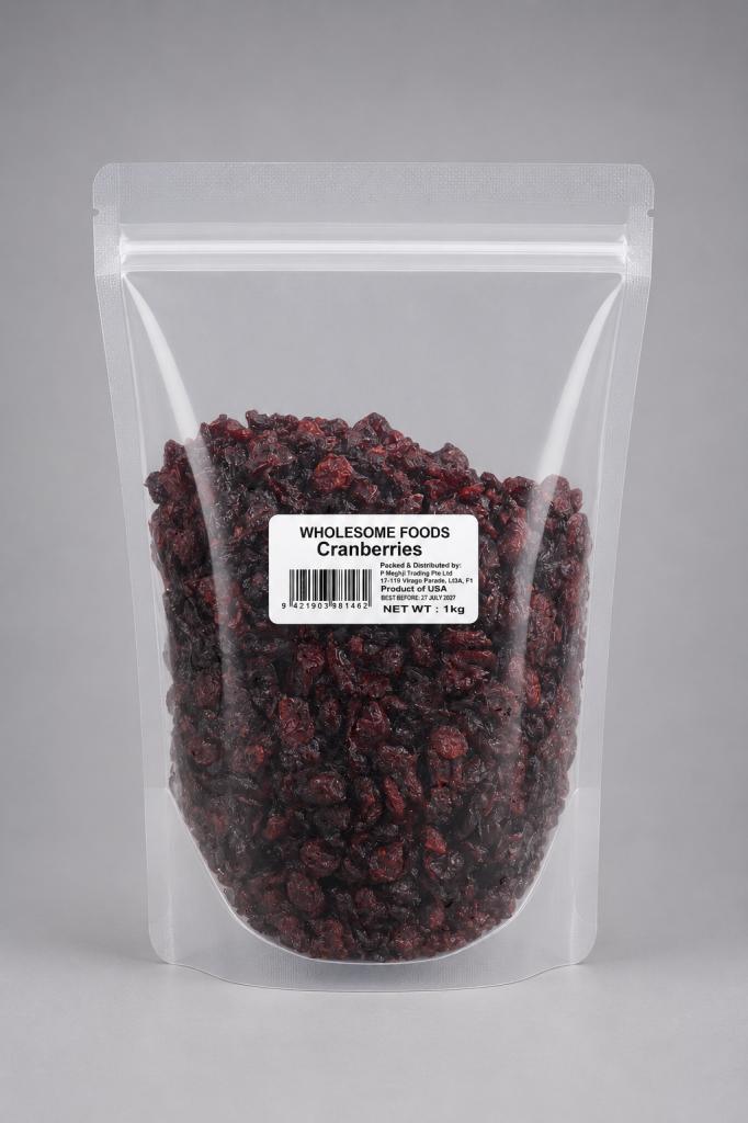 Wholesome Foods Cranberries Baking & Desserts