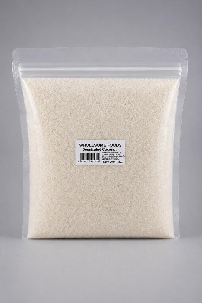 Wholesome Foods Dessicated Coconut Baking & Desserts