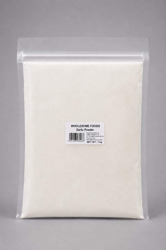 Wholesome Foods Garlic Powder Herbs, Spices & Stock