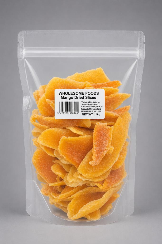 Wholesome Foods Mango Dried Slices Baking & Desserts