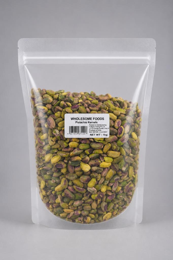 Wholesome Foods Pistachio Kernels Baking & Desserts