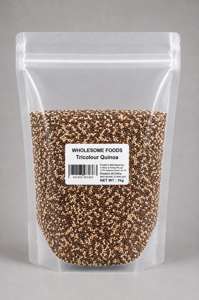 Wholesome Foods Quinoa Tricolor Pasta, Noodles & Grains