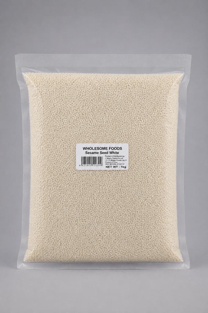 Wholesome Foods Sesame Seeds White Baking & Desserts