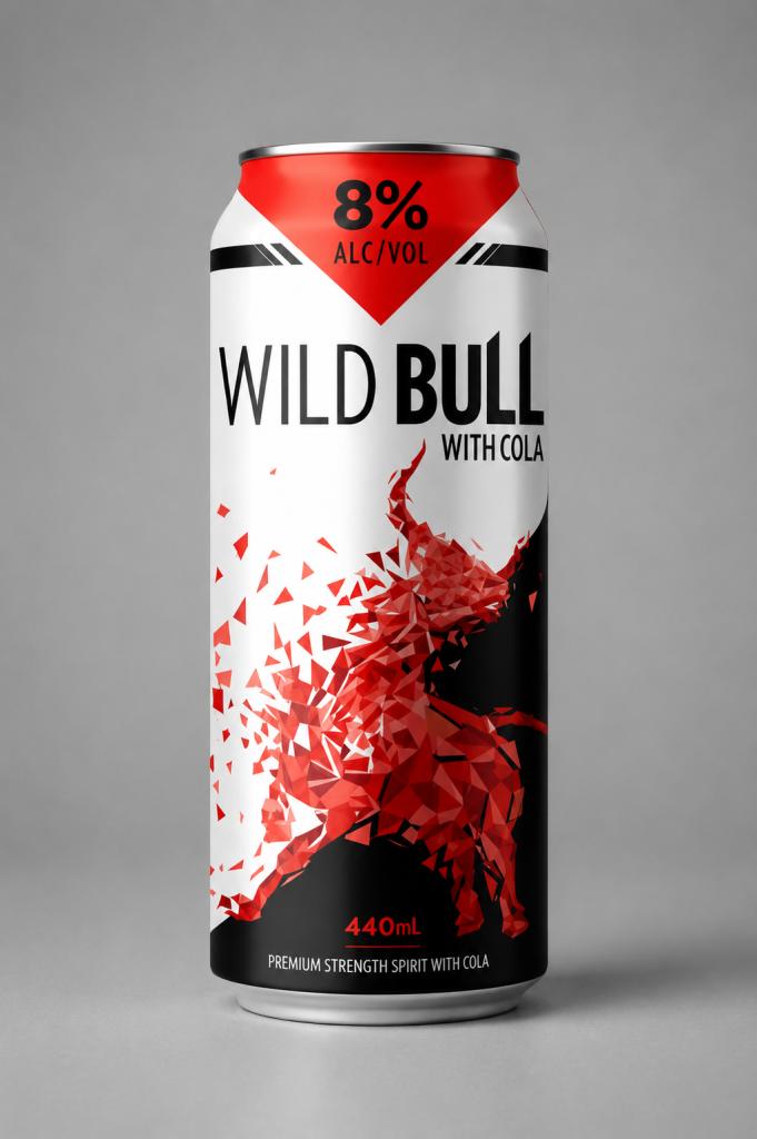 Wild Bull With Cola Beer, Wine & Spirits