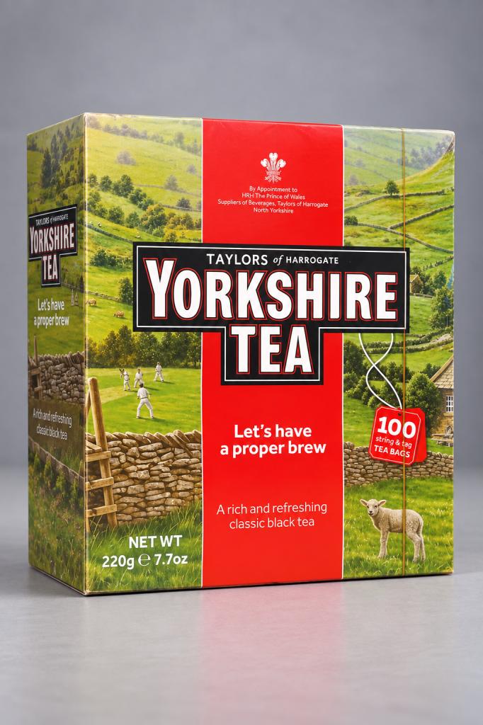 Yorkshire Teabags 100`s Beverages