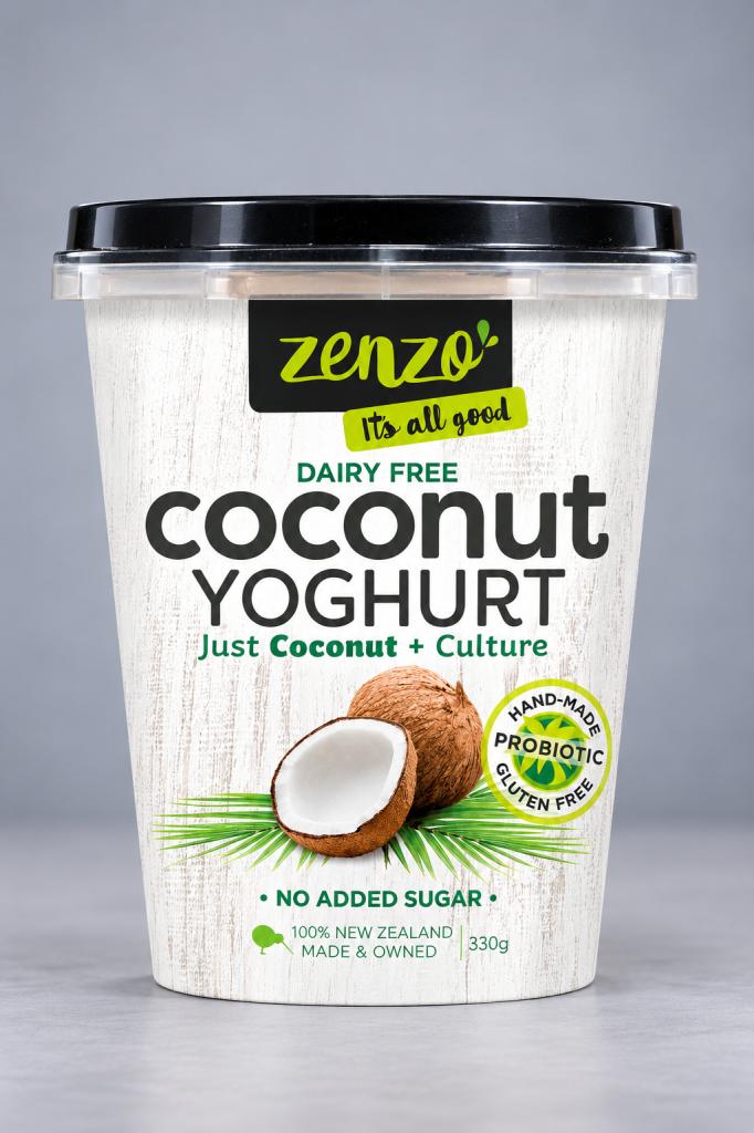 Zenzo Dairy Free Coconut Yoghurt Chilled & Frozen